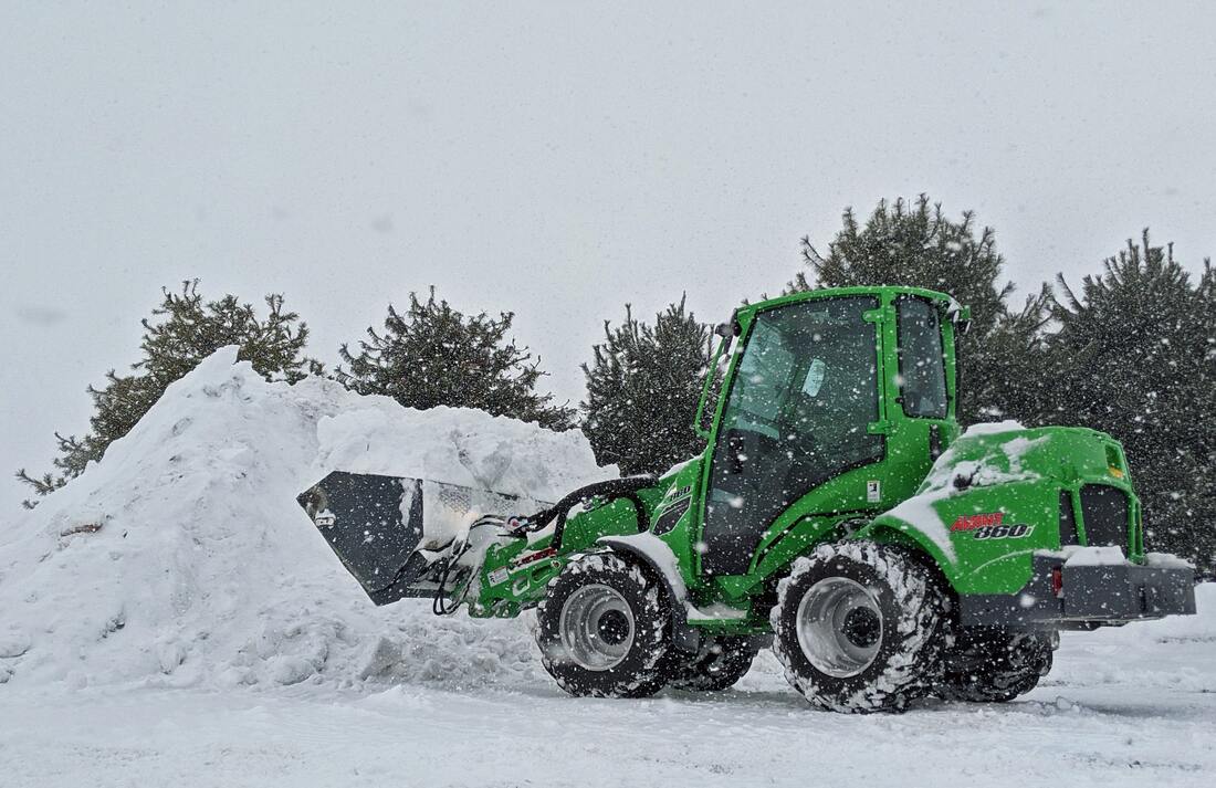 Langley commercial snow removal services